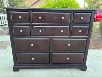 10 Drawer Modern Dresser Chest of Drawers Furniture