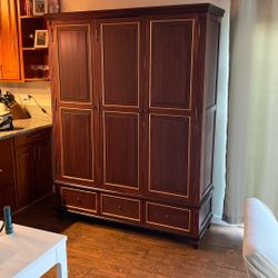 Wood Wardrobe / Armoire 