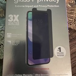 Brand New Glass + Privacy For iPhone X/Xs