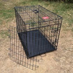 Medium Dog Training Kennel Crate Carrier with Divider