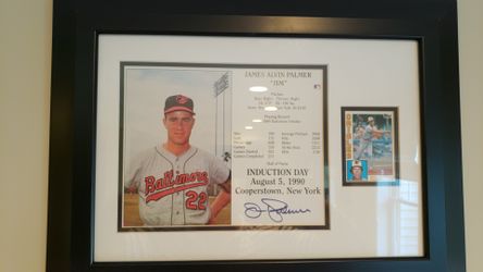 Jim Palmer Autographed