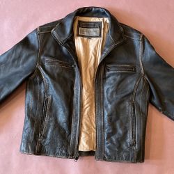 Andrew Marc Leather Jacket Medium
