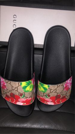 Floral Slides Slippers