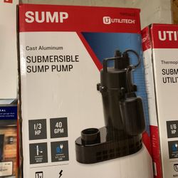 NEW Submersible Utility Pump Sump Pump 1/3HP & 1/6HP