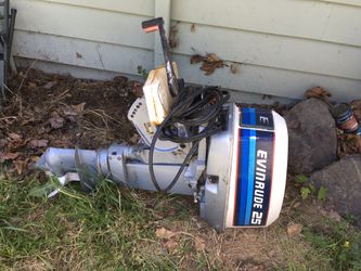1982 Evinrude 25 HP with Drive