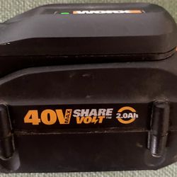 40V 2000mAh Replacement Power Tools Battery for Worx 