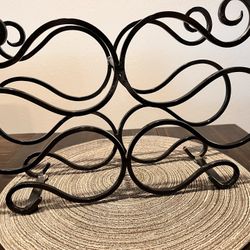 Iron Wine Rack