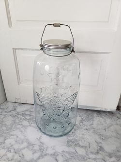 Antique mason jar