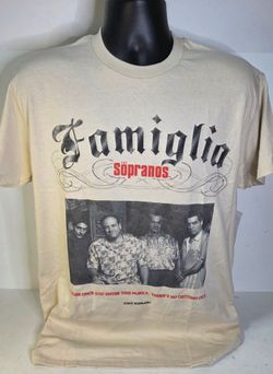 HBO The Sopranos Famiglia Graphic Tee Mens Medium