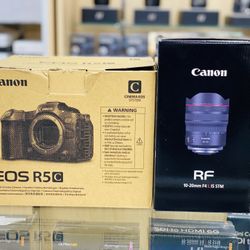 Canon R5C Camera + Canon RF 10-20mm