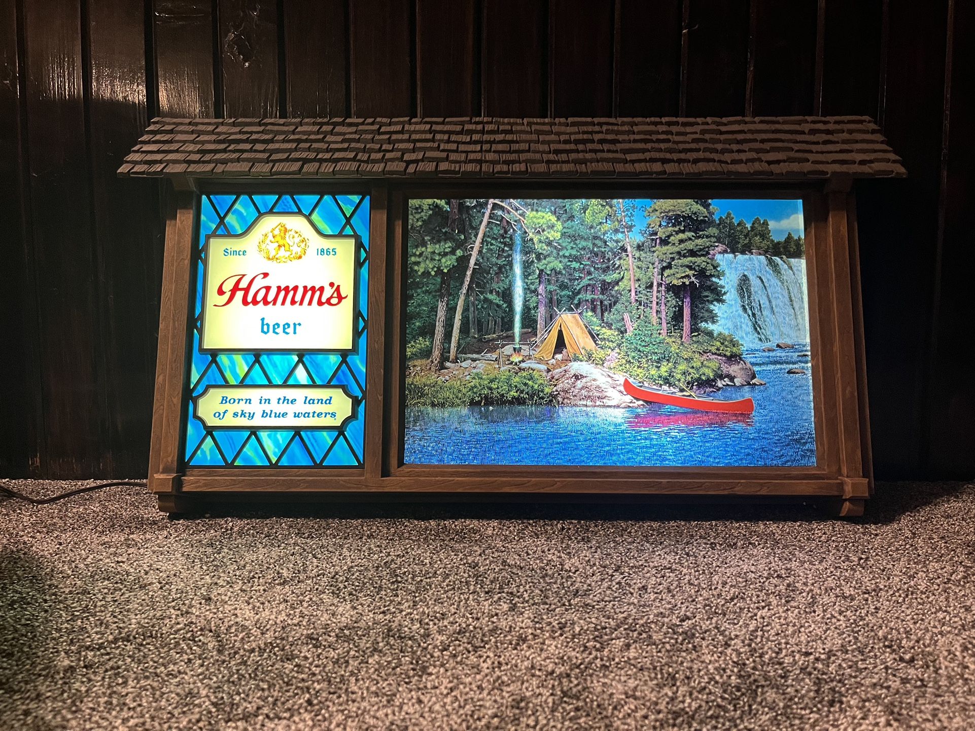 1960’s ACTUATOR HAMM’S BEER SIGN