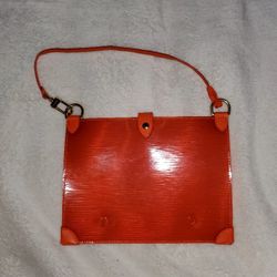 Vintage Name Brand Epi Rubber Jelly Pouchette 