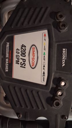 🔥 SPECIAL OFFER: SIMPSON 4200 PSI Gas Pressure Washer