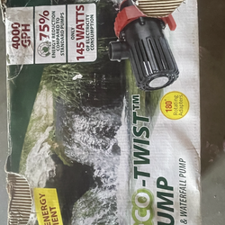 Pond pump