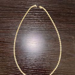 Gold Rope Chain 10k