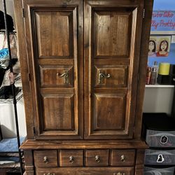 Dresser And Armoire 