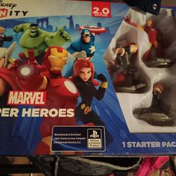 Ps3 Disney Infinity 2.0 Marvel Super Heroes New Never Open