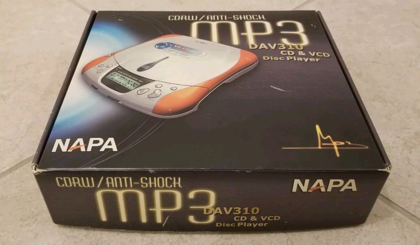 NAPA DAV310 CD-RW CD VCD MP3 Player