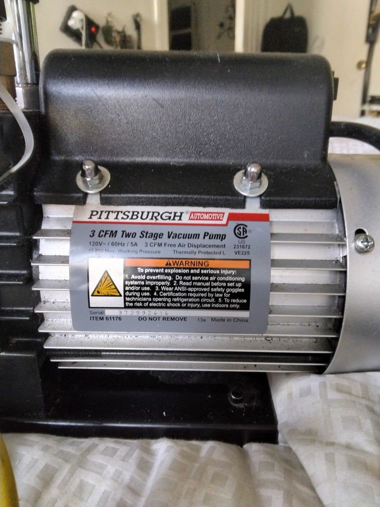 Pittsburgh Vacuum Pump 