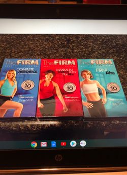 New set of 3 the firm vhs tapes
