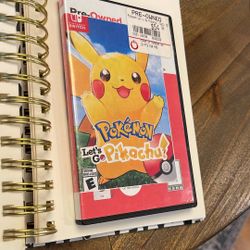 Pokémon Let’s Go Pikachu Nintendo Switch 