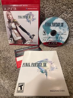 “Final Fantasy XIII” Sony PlayStation 3 PS3 Video Game