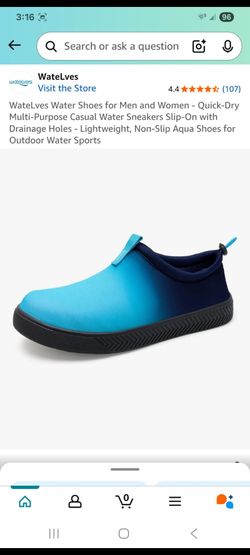 Men's water shoes size 13 new in bag pick up in pomona $12