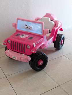 Barbie Power Wheels Jeep Wrangler
