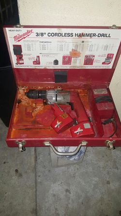 Milwaukee hammer/drill
