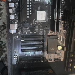 Gaming motherboard combo 