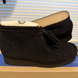 New Black Clarks Wallabees Originals Mens 9