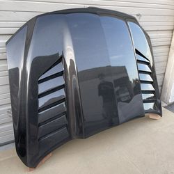 Brand New 2019 - 2025 Dodge Ram 1500 TMS Style Carbon Fiber Vented Hood (Special Order Only)