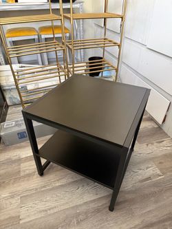 Black End Table