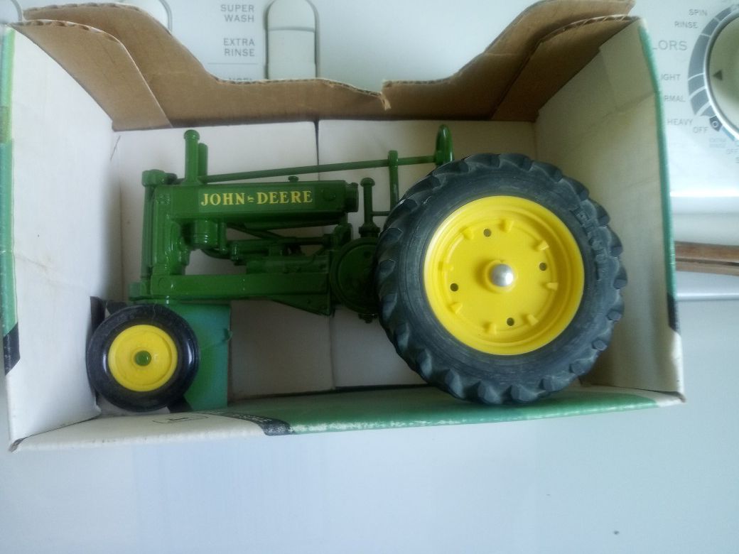 1934 John Deere Mode A Tractor. New in box.