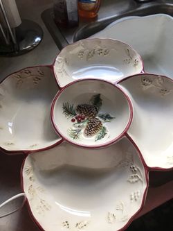 Chip and dip platter