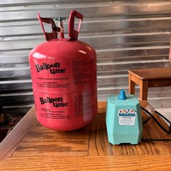 Helium Tank + Balloon Inflator 