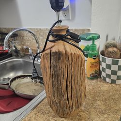 Wooden Lamp