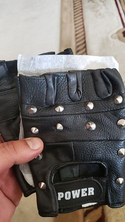 20 Brand New Pairs of Leather Motor Cycle Gloves