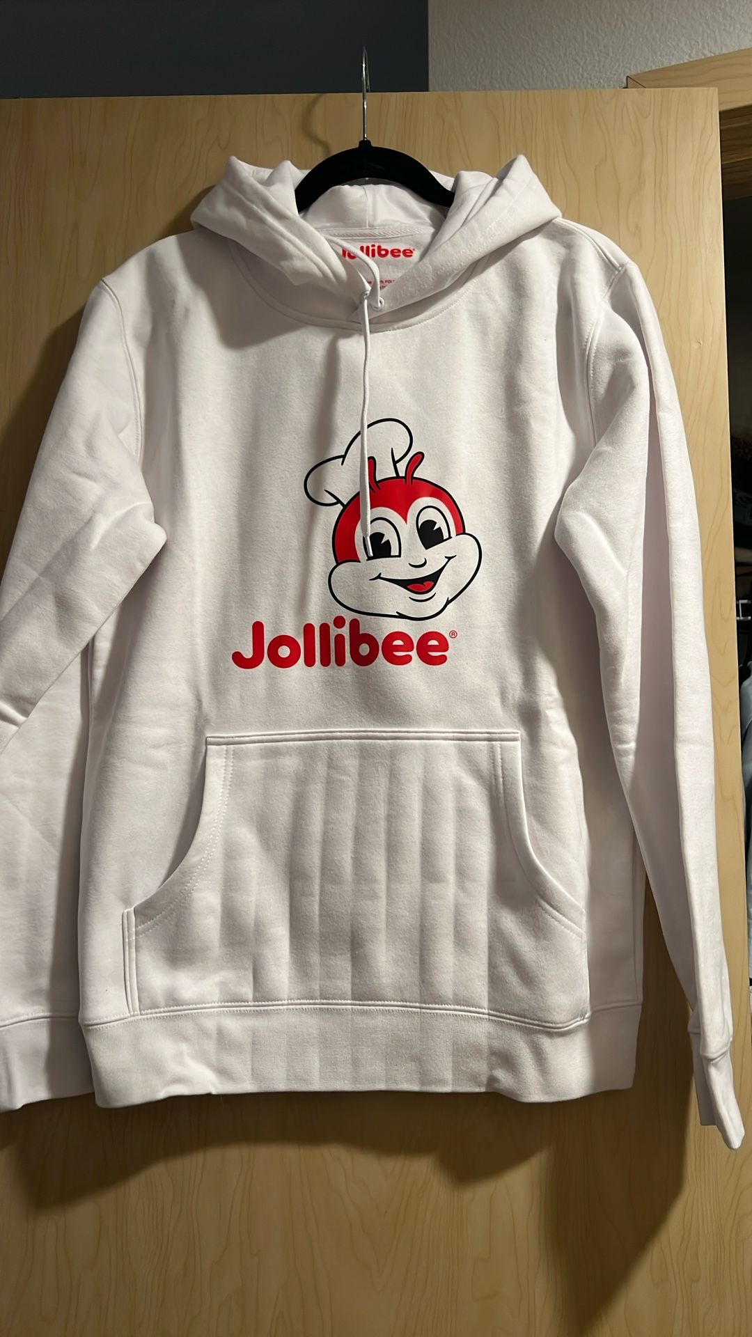 Jollibee White Hodie  Size S