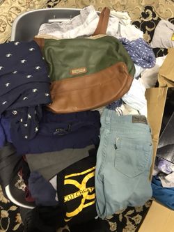One dollar clothing sale today
