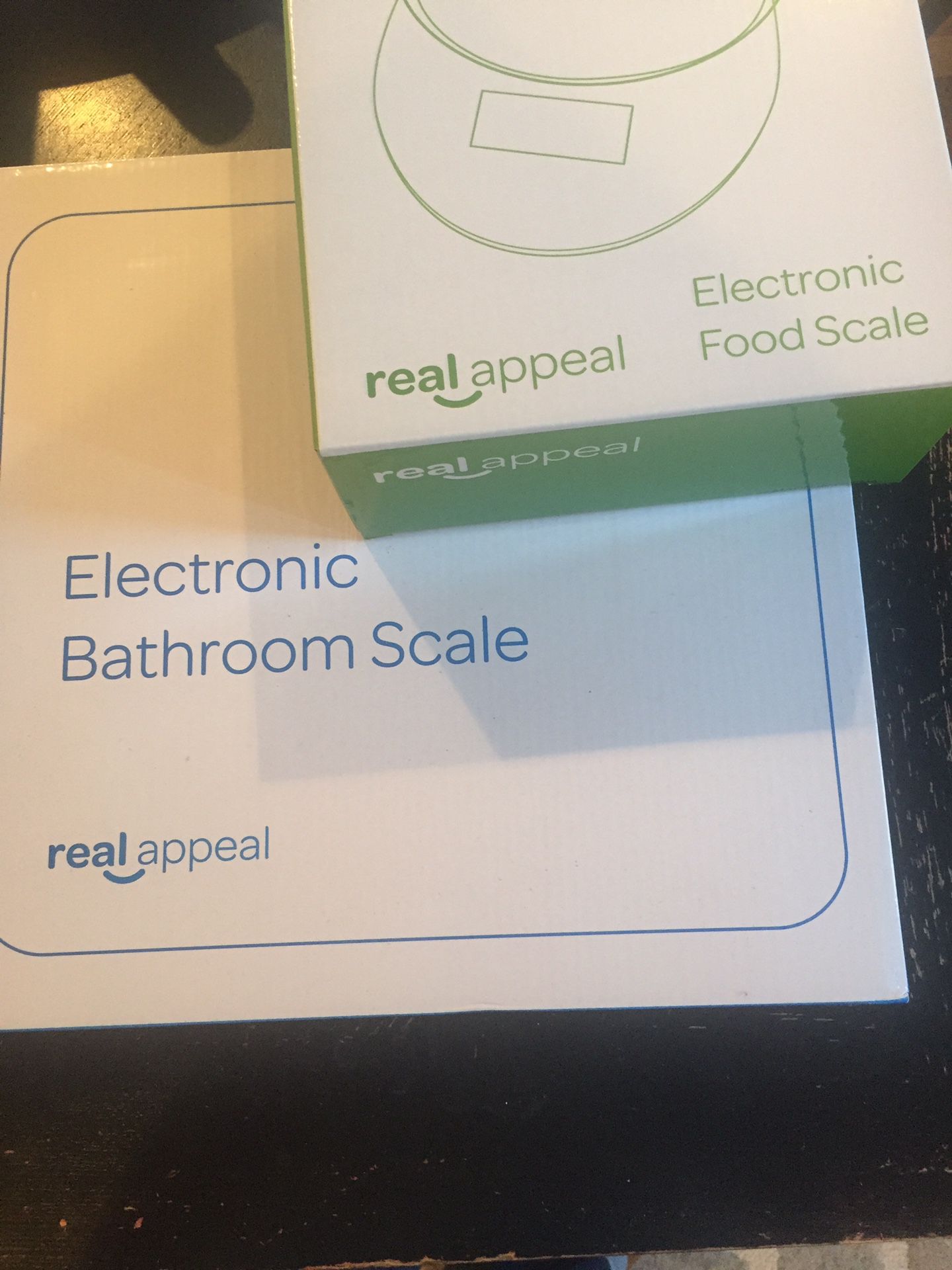 Food scale and bathroom scale unopened