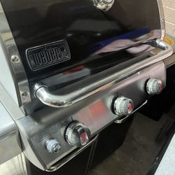 Weber Genesis “Espresso” E-310 BBQ Grill Asador Propane Three Burners