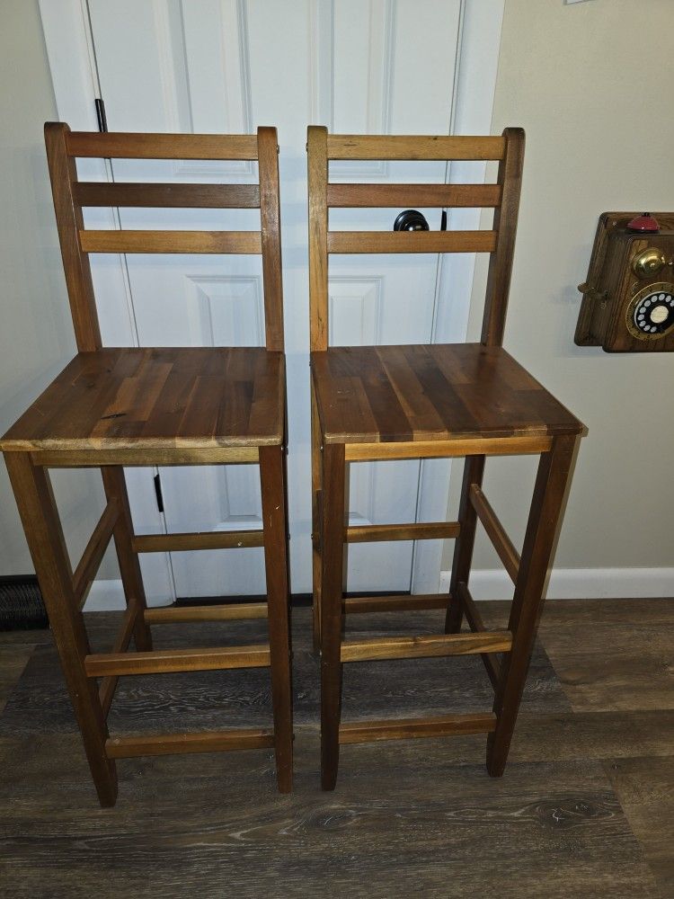 Wood Barstools
