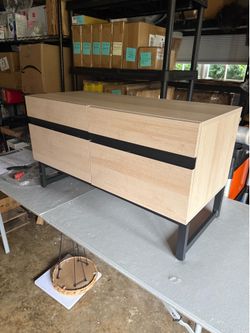 2 door TV entertainment cabinet
