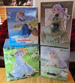 Frieren 4 anime figure bundle