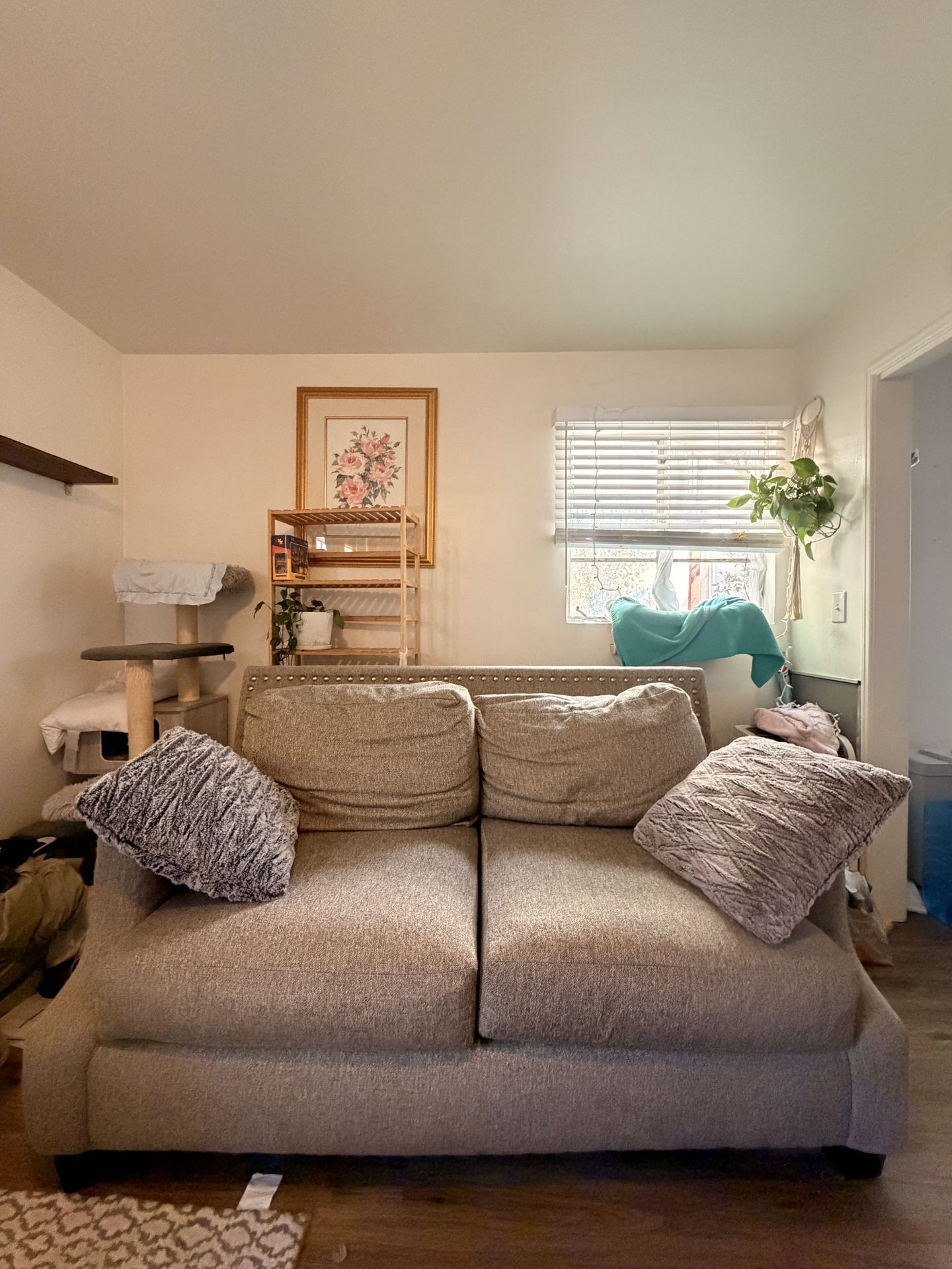 Gray Two Seat Couch
