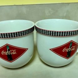 Coca-Cola Coffee Mugs Set of 2