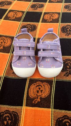 Cat & Jack, Shoes, Purple W/ Rainbows, 4c