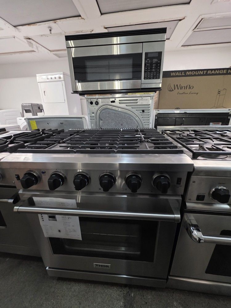 30" THOR GAS RANGE STAINLESS STEEL 