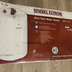 STIEBEL ELTRON SHC 2.5 Gal. 6-Year Warranty 1300 W Compact Electric Point-of-Use Mini-Tank Water Heater